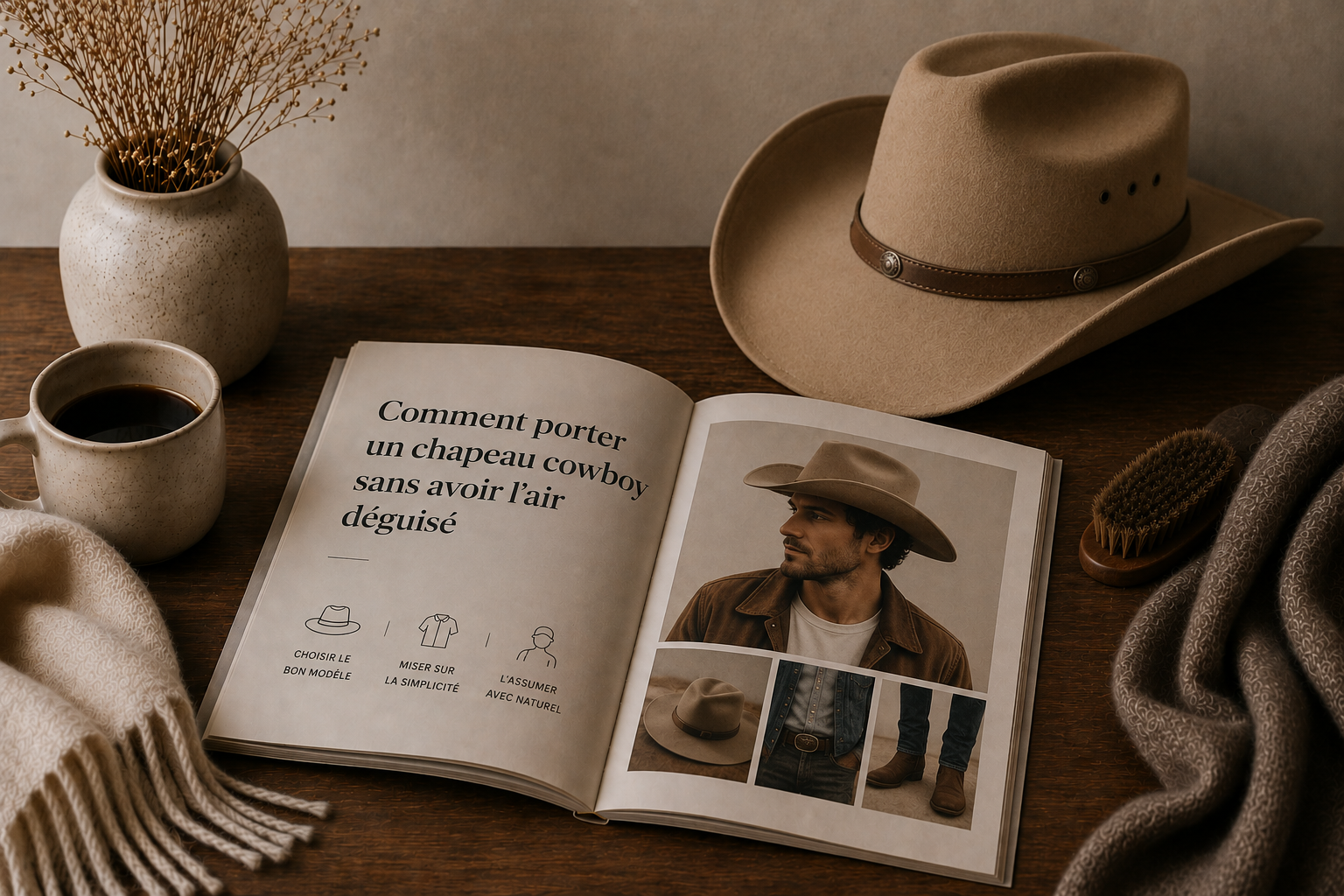 Comment porter un chapeau cowboy sans avoir l'air déguisé Image