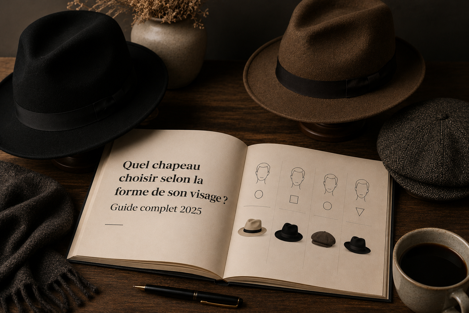 Quel chapeau pour quelle forme de visage ? Le guide pour ne plus jamais se tromper Image