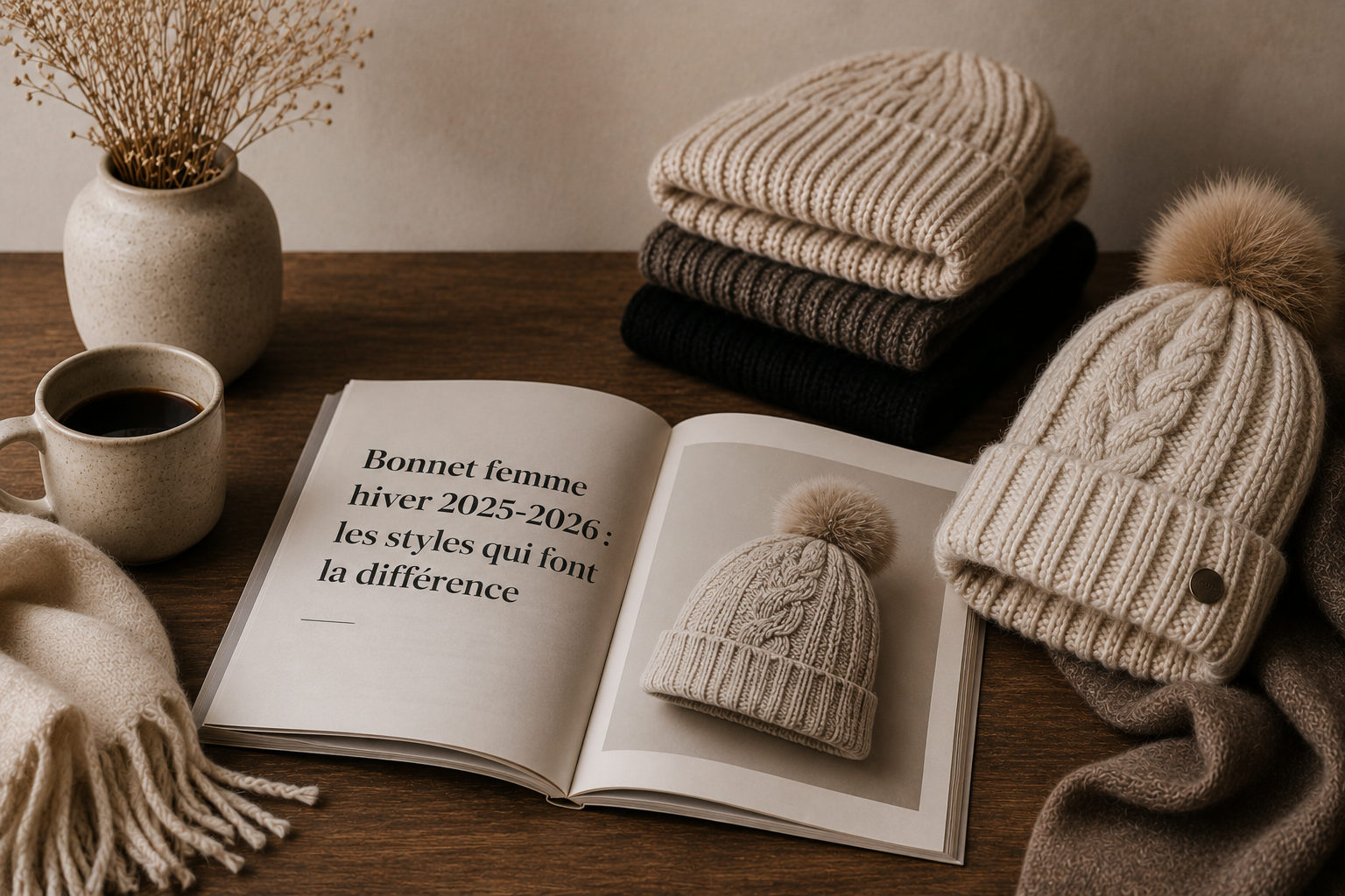 Bonnet femme hiver 2025-2026 : quels styles valent vraiment la peine d'investir ? Image
