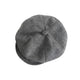 Le Comptoir du Chapeau Gris Clair Béret Brodé Mesh Femme Rétro