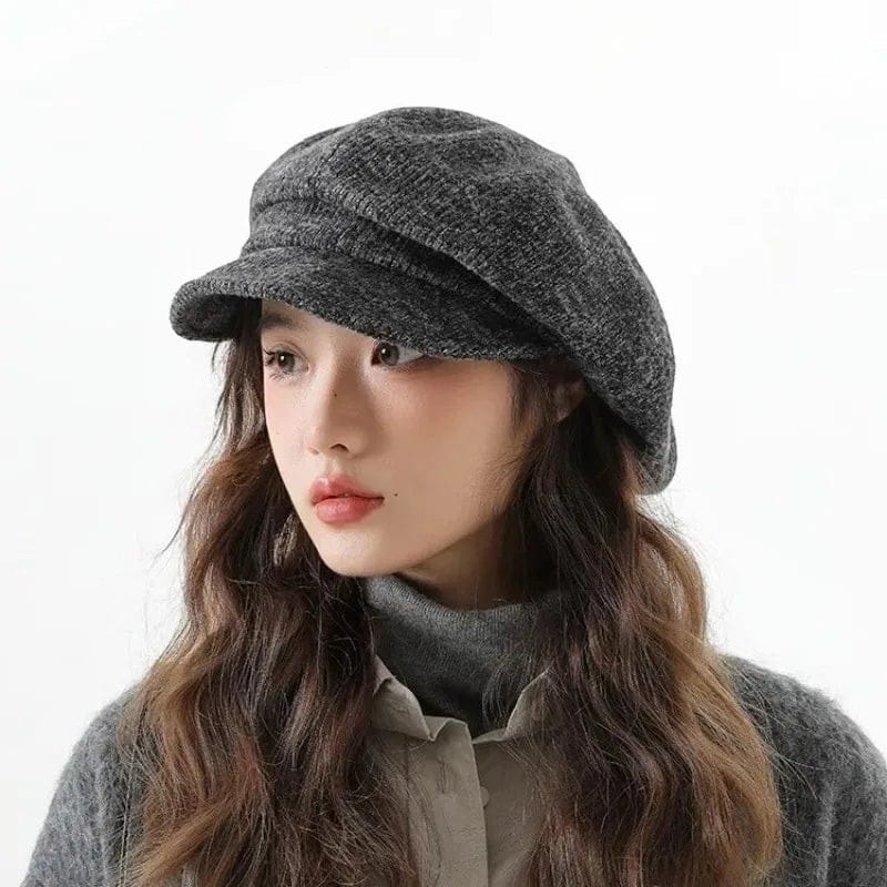 Le Comptoir du Chapeau Béret Brodé Mesh Femme Rétro