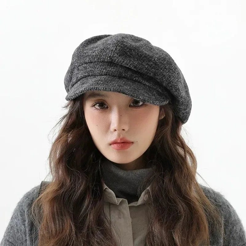 Le Comptoir du Chapeau Béret Brodé Mesh Femme Rétro