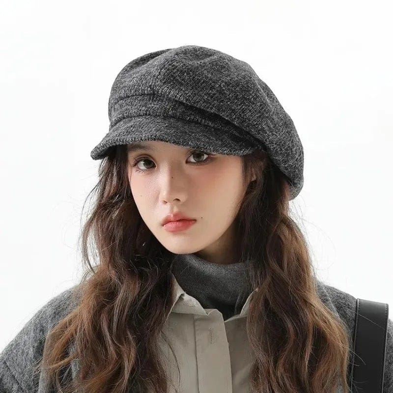 Le Comptoir du Chapeau Béret Brodé Mesh Femme Rétro