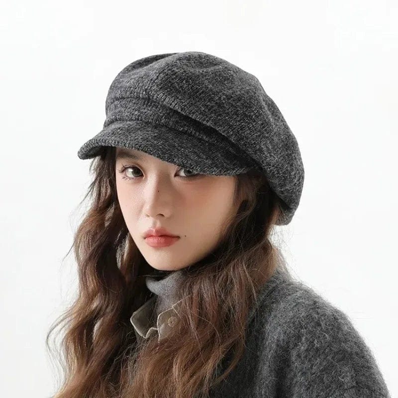 Le Comptoir du Chapeau Béret Brodé Mesh Femme Rétro