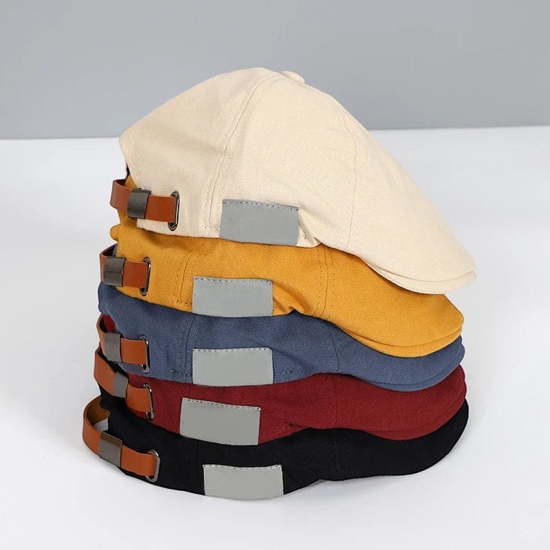 Le Comptoir du Chapeau Béret Classique Coton Lin