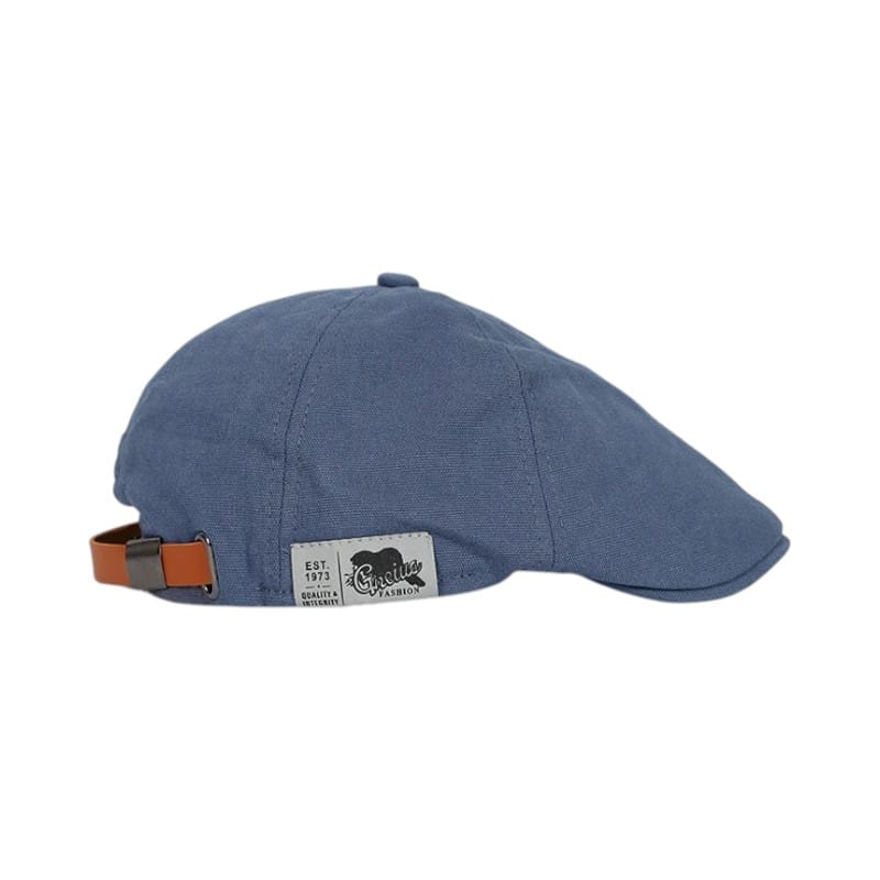 Le Comptoir du Chapeau Bleu Béret Classique Coton Lin Image