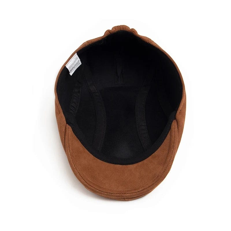 Le Comptoir du Chapeau Béret Daim Newsboy Automne Hiver Vintage