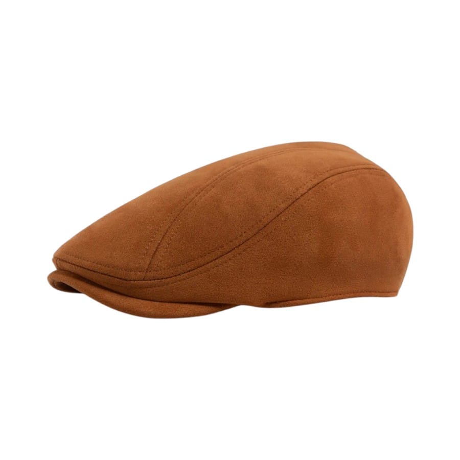 Le Comptoir du Chapeau Béret Daim Newsboy Automne Hiver Vintage