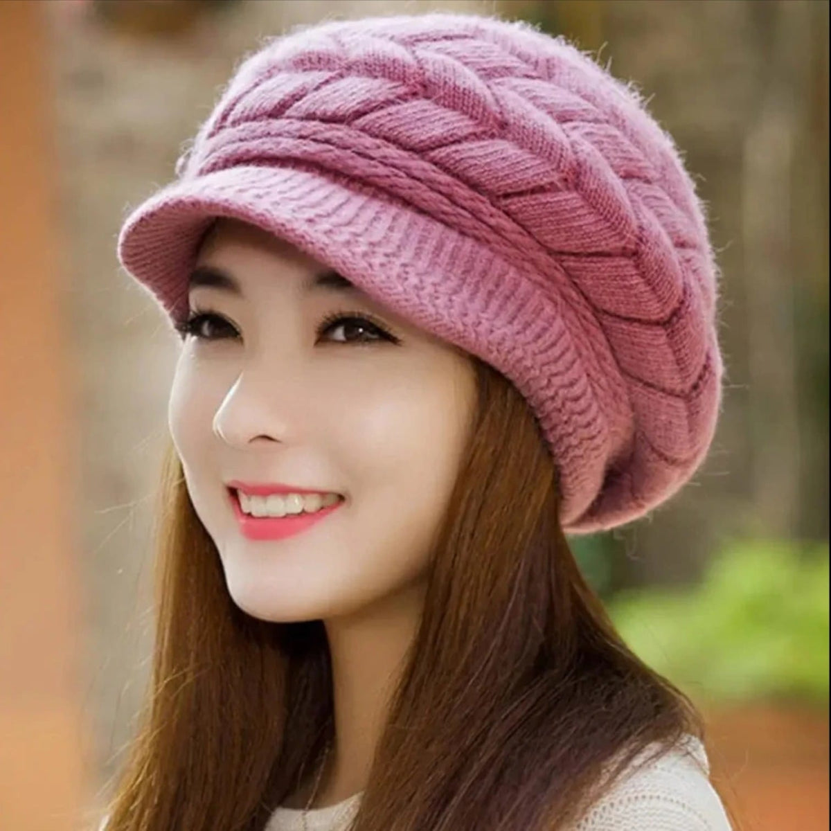 Le Comptoir du Chapeau Béret Hiver Coréen Velours Épais