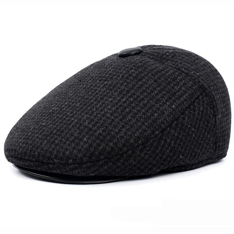 Le Comptoir du Chapeau Béret Homme Laine Protège-Oreilles Classique