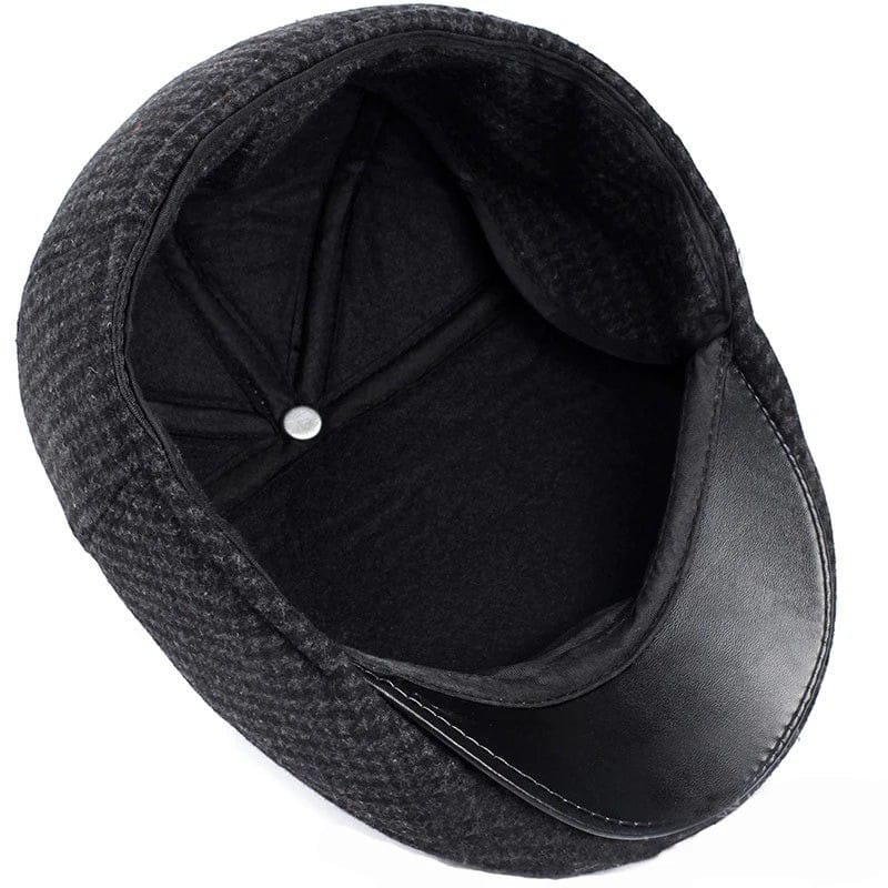 Le Comptoir du Chapeau Béret Homme Laine Protège-Oreilles Classique