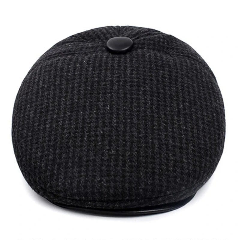 Le Comptoir du Chapeau Béret Homme Laine Protège-Oreilles Classique