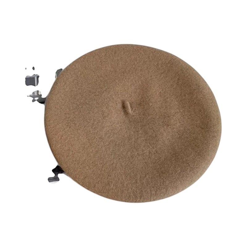 Le Comptoir du Chapeau Béret Laine 100% Artiste Potiron Femme