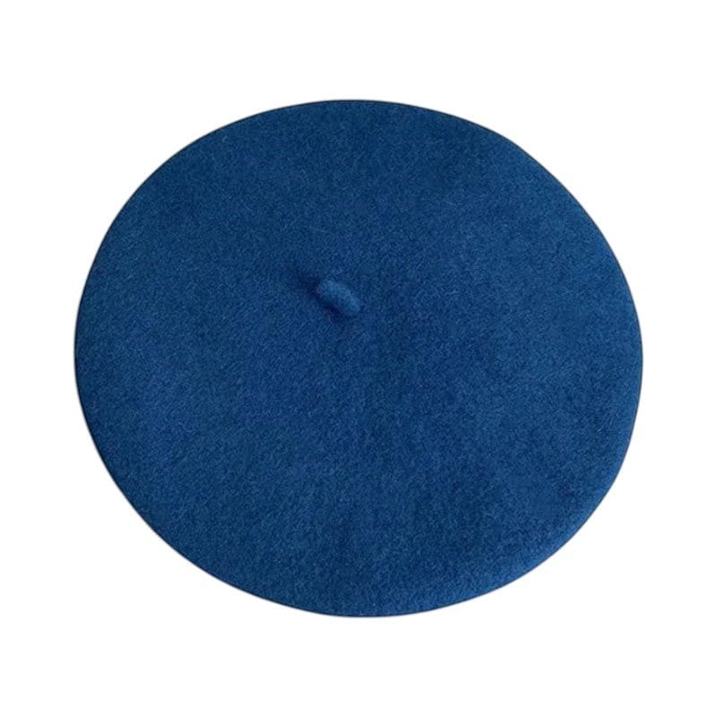 Le Comptoir du Chapeau Bleu / 56-58 cm Béret Laine 100% Artiste Potiron Femme