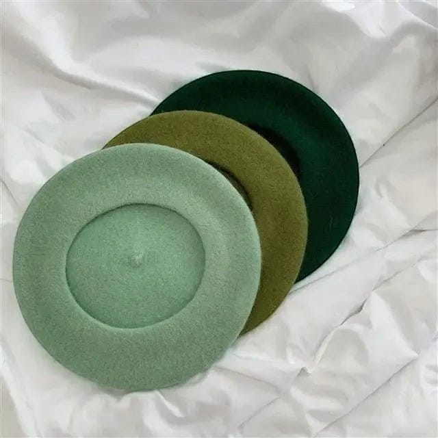 Le Comptoir du Chapeau Béret Laine 100% Artiste Potiron Femme