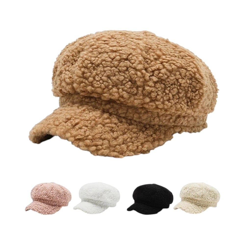 Le Comptoir du Chapeau Béret Laine Agneau Peintre Octogonal