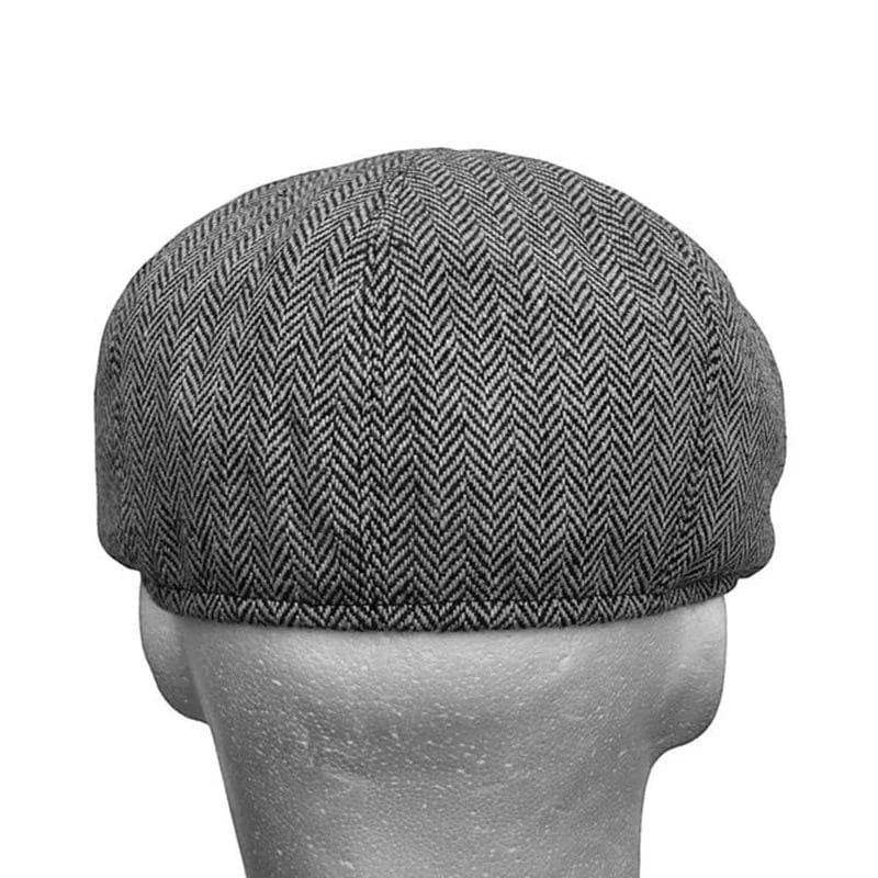 Le Comptoir du Chapeau Béret Laine Pied-de-Poule Rétro Homme