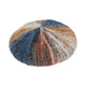 Le Comptoir du Chapeau Bleu Béret Mohair Femme Bicolore Douceur Hiver