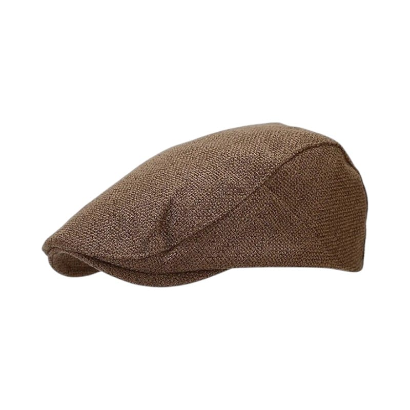 Le Comptoir du Chapeau Marron Foncé / 56-58 cm Béret Newsboy Homme Été