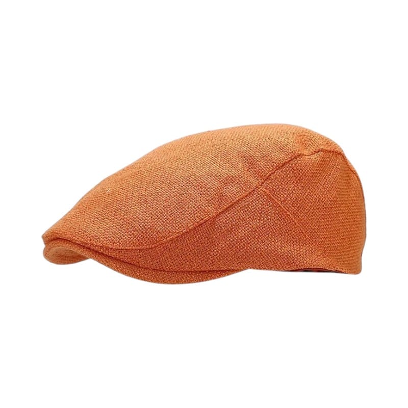 Le Comptoir du Chapeau Orange / 56-58 cm Béret Newsboy Homme Été