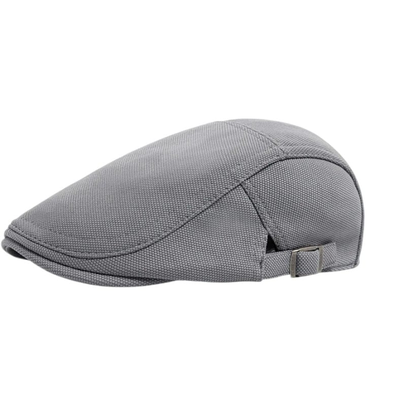 Le Comptoir du Chapeau Gris Béret Newsboy Jacquard Vintage