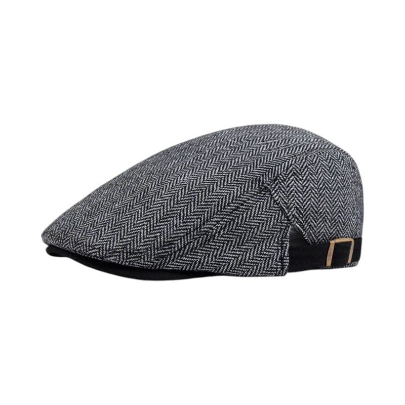 Le Comptoir du Chapeau Gris Béret Newsboy Vintage Homme