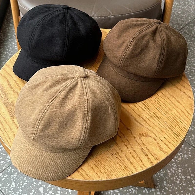 Le Comptoir du Chapeau Béret Octogonal Femme Vintage