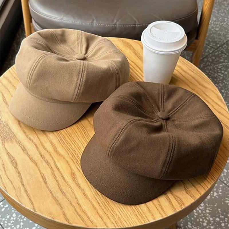 Le Comptoir du Chapeau Béret Octogonal Femme Vintage