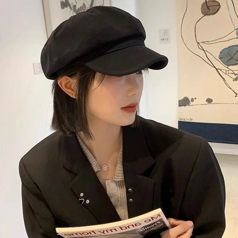 Le Comptoir du Chapeau Béret Octogonal Femme Vintage