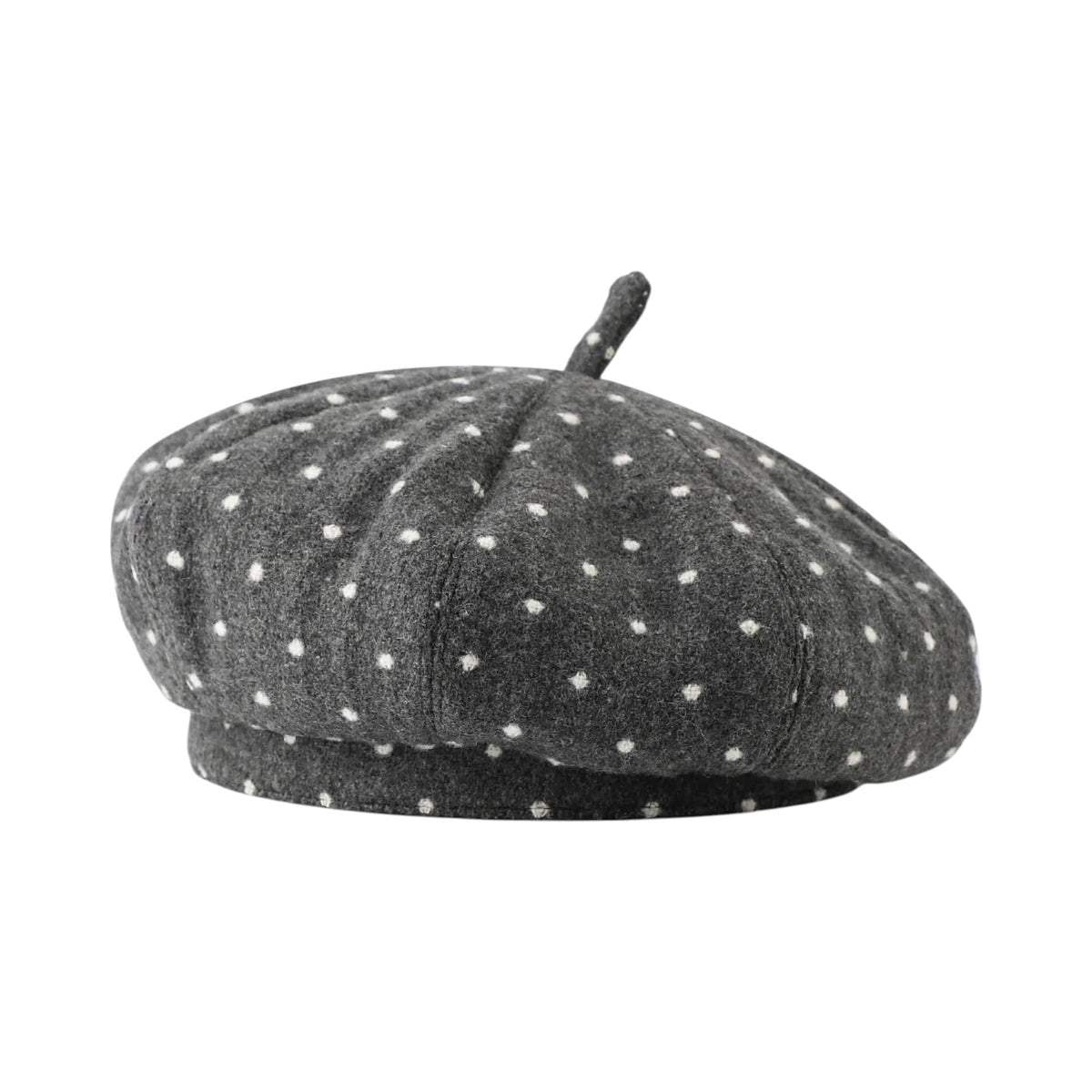 Le Comptoir du Chapeau Gris / 56-58 cm Béret Peintre Femme Style Coréen Vintage