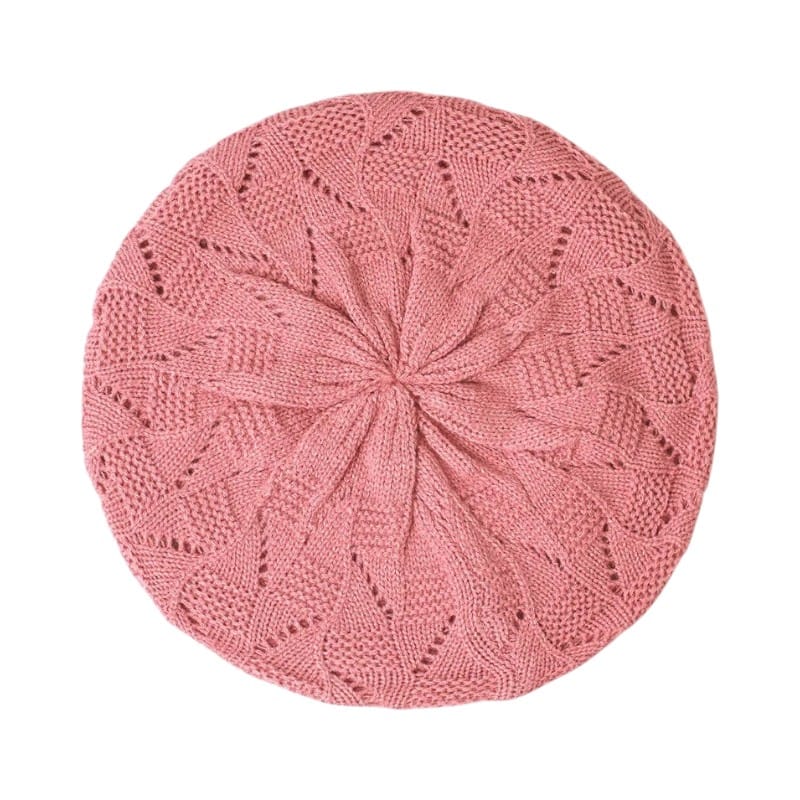 Le Comptoir du Chapeau Béret Tricot Fin Femme Parisien Multicolore