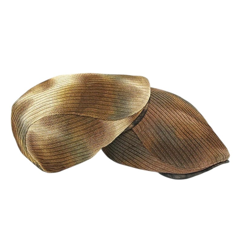 Le Comptoir du Chapeau Béret Tricoté Tie-Dye Rétro Mixte