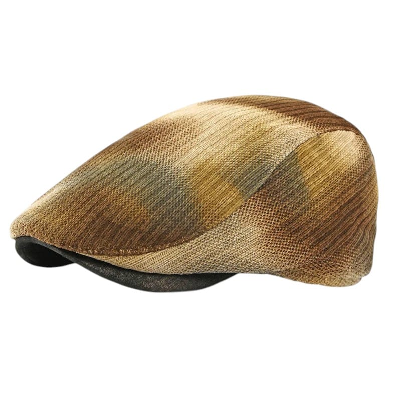 Le Comptoir du Chapeau Béret Tricoté Tie-Dye Rétro Mixte