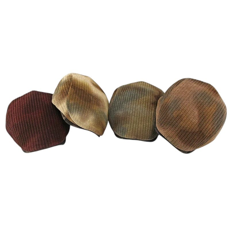 Le Comptoir du Chapeau Béret Tricoté Tie-Dye Rétro Mixte