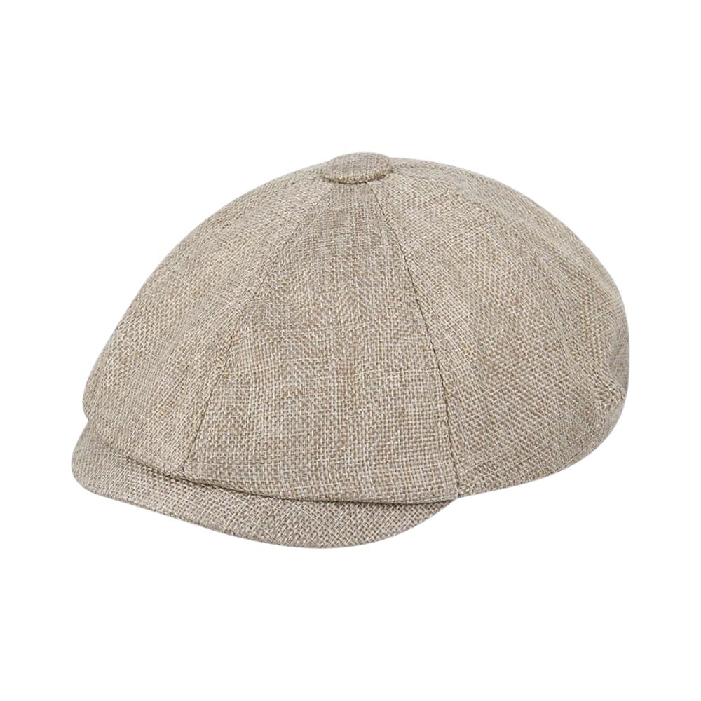 Le Comptoir du Chapeau Marron Clair Béret Tweed Héritage Britannique Homme