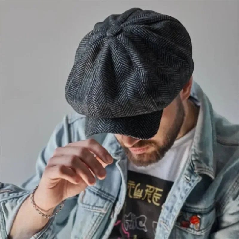 Le Comptoir du Chapeau Béret Tweed Héritage Britannique Homme