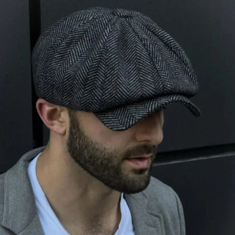 Le Comptoir du Chapeau Béret Tweed Héritage Britannique Homme