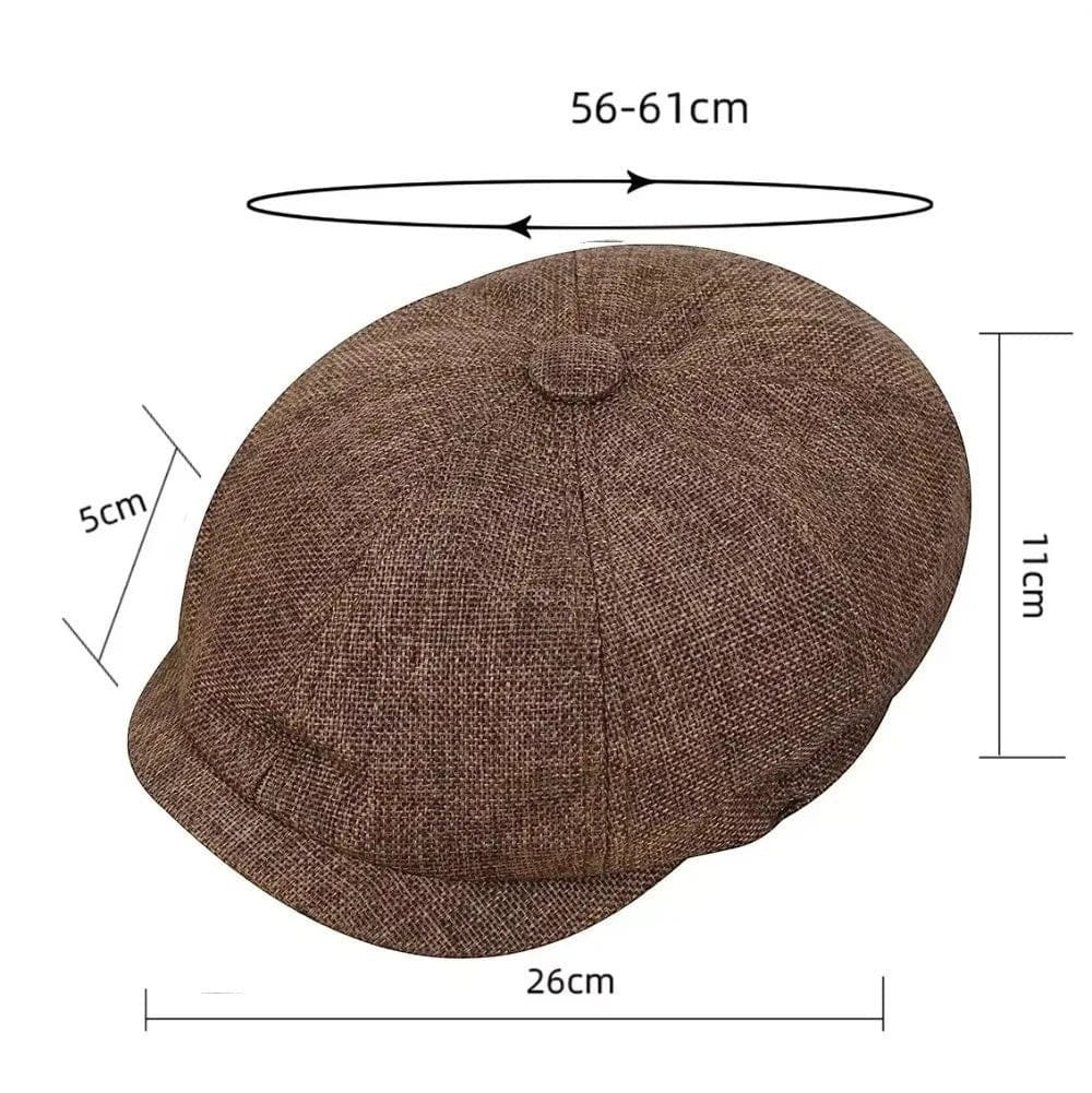 Le Comptoir du Chapeau Béret Tweed Peintre Britannique Vintage