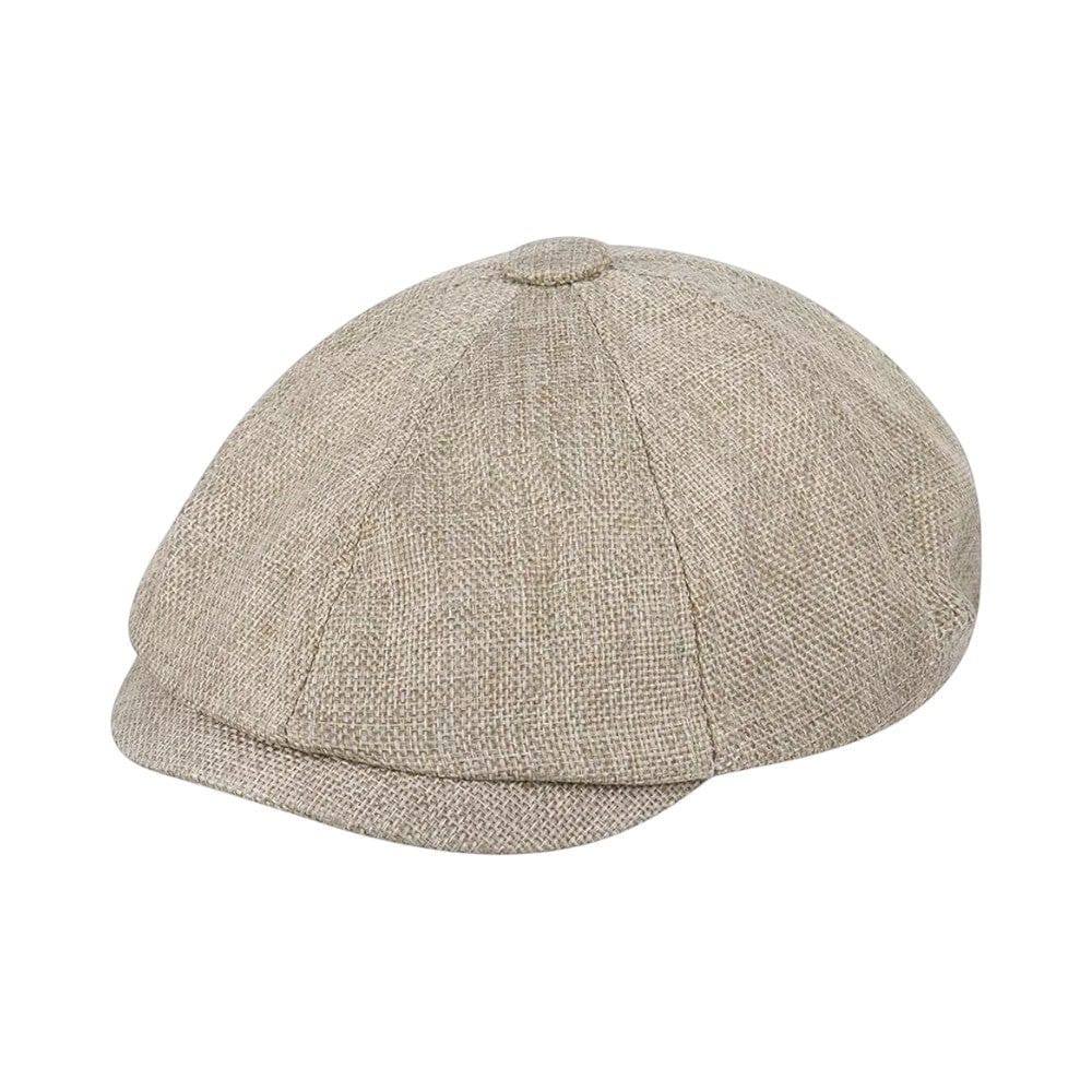 Le Comptoir du Chapeau Marron Clair Béret Tweed Peintre Britannique Vintage