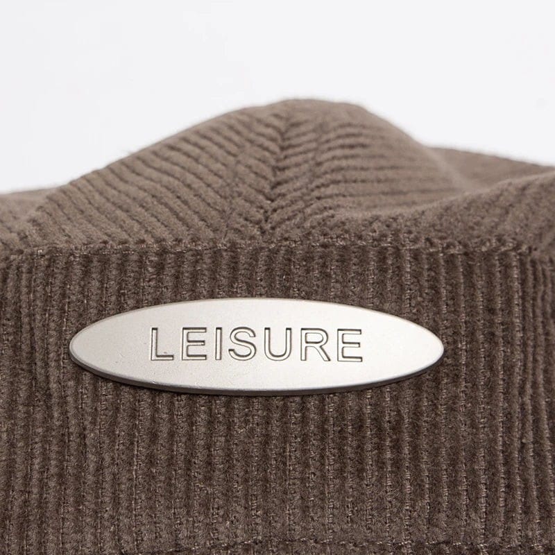 Le Comptoir du Chapeau Béret Velours Côtelé Vintage Réversible