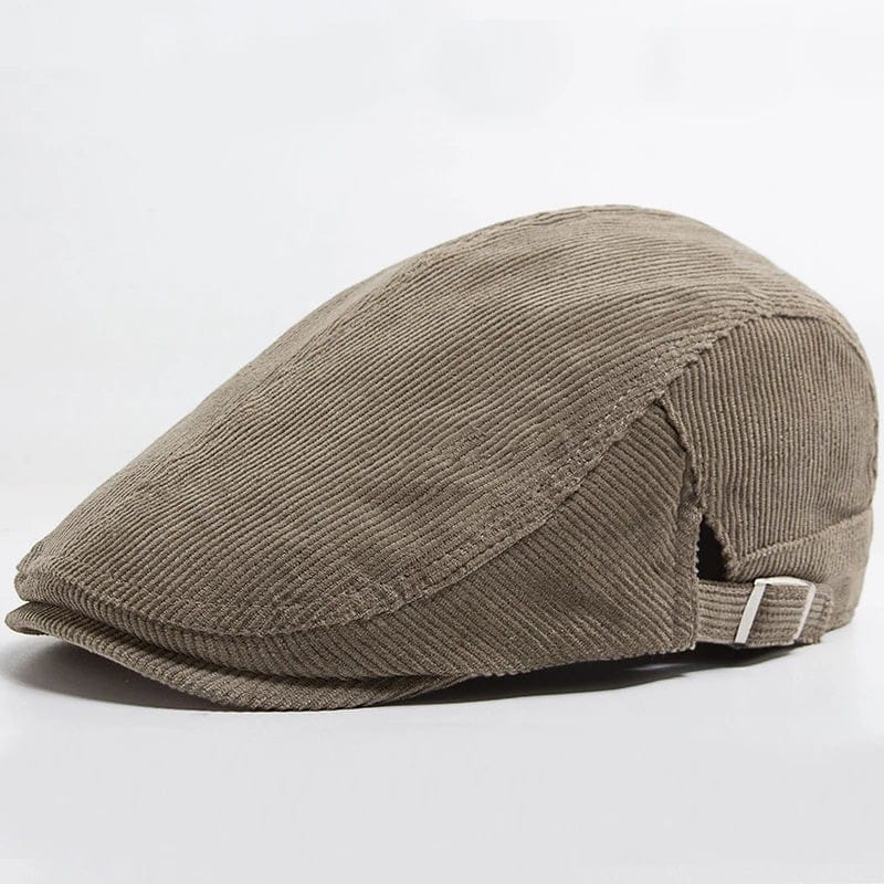 Le Comptoir du Chapeau Béret Velours Côtelé Vintage Réversible