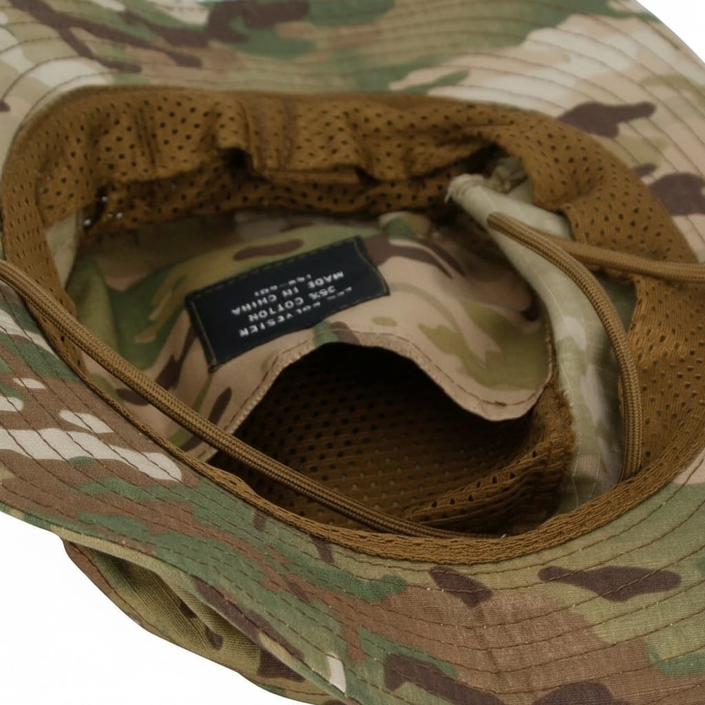 Le Comptoir du Chapeau Bob Camouflage Outdoor Respirant Homme