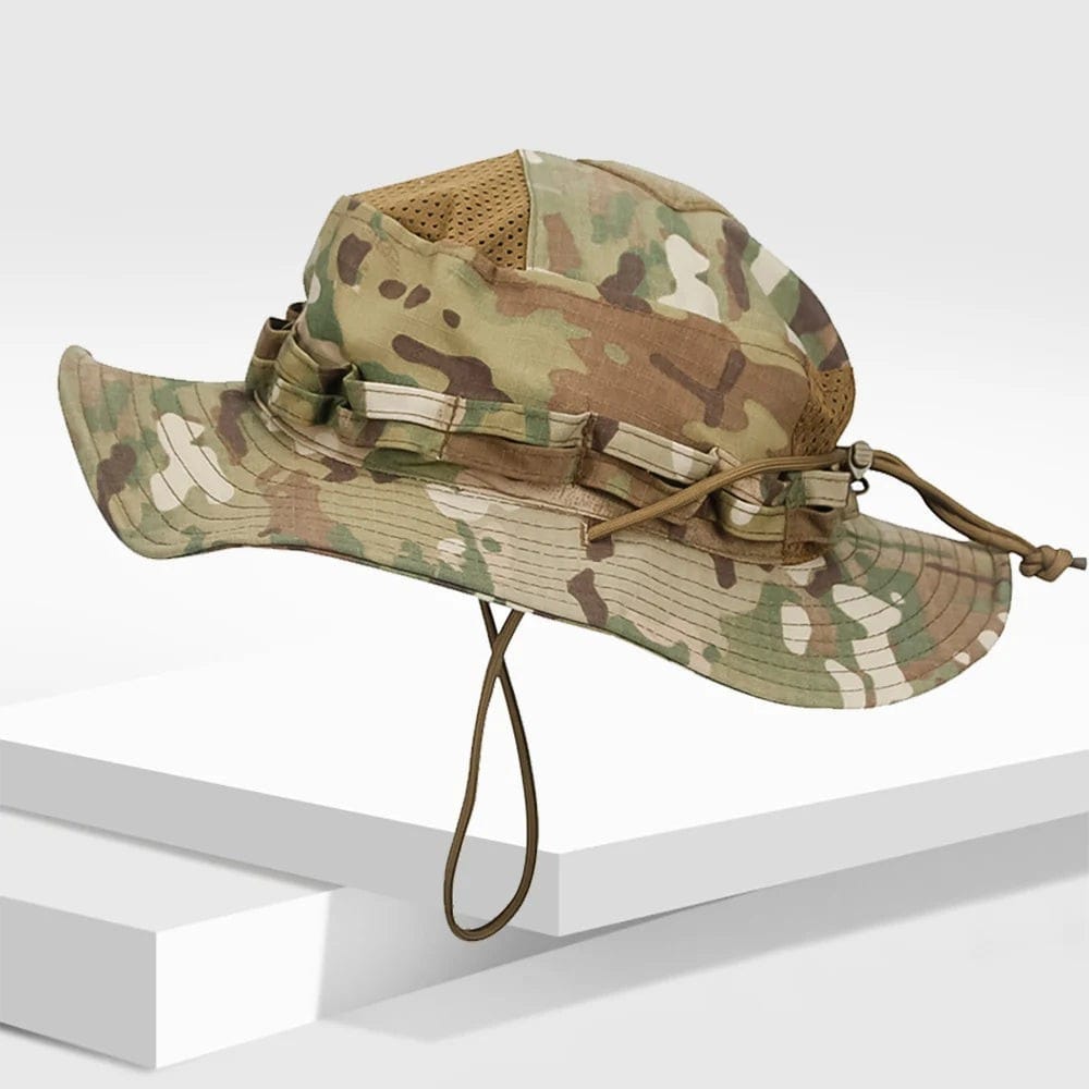 Le Comptoir du Chapeau Bob Camouflage Outdoor Respirant Homme