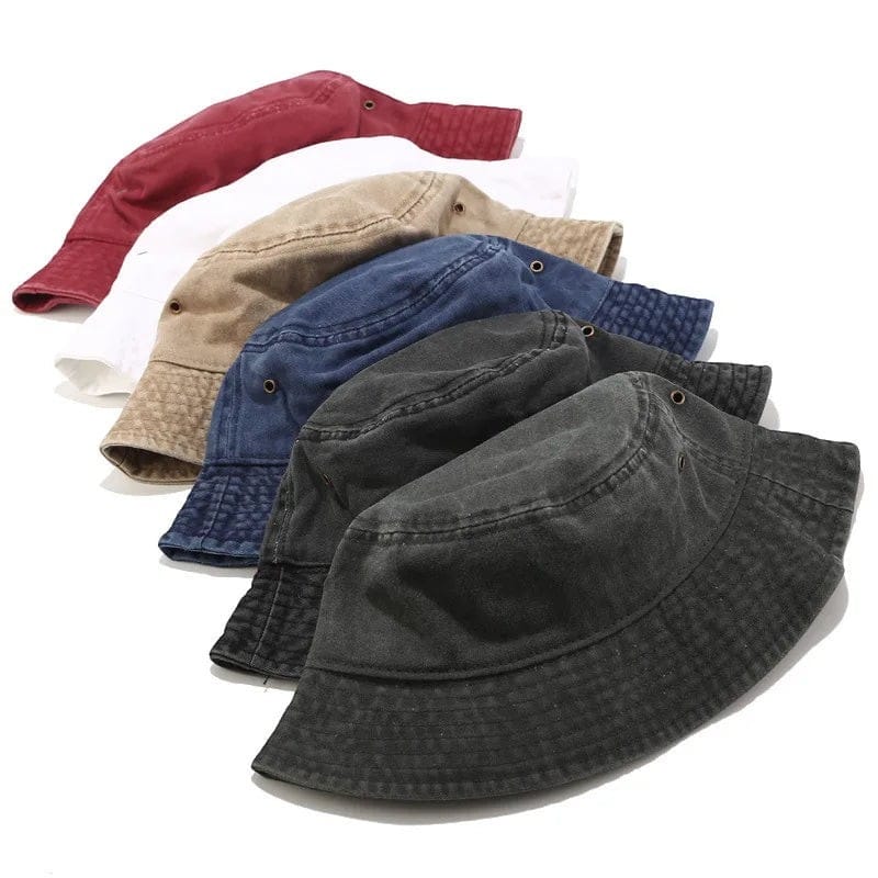 Le Comptoir du Chapeau Bob Denim Vintage Panama