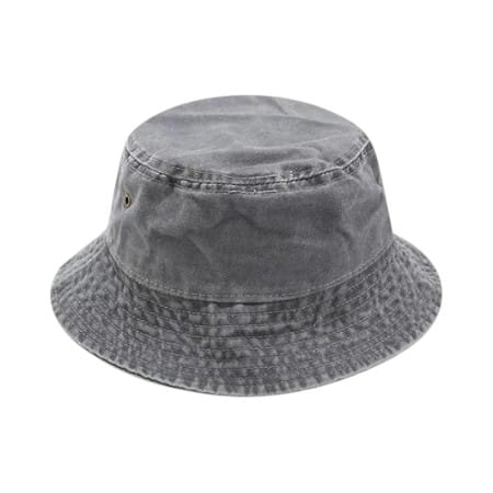 Le Comptoir du Chapeau Gris / 55-58 cm Bob Denim Vintage Panama