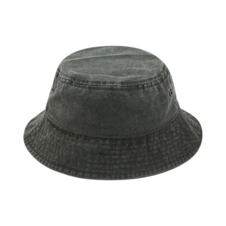 Le Comptoir du Chapeau Vert Kaki / 55-58 cm Bob Denim Vintage Panama