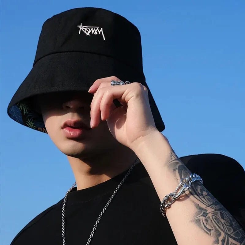 Le Comptoir du Chapeau Bob Panama Réversible Grande Tête Homme