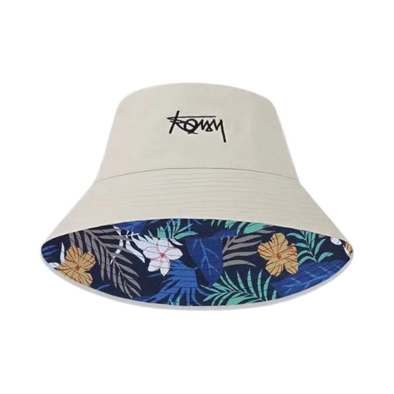 Le Comptoir du Chapeau Beige / 54-60 cm Bob Panama Réversible Grande Tête Homme