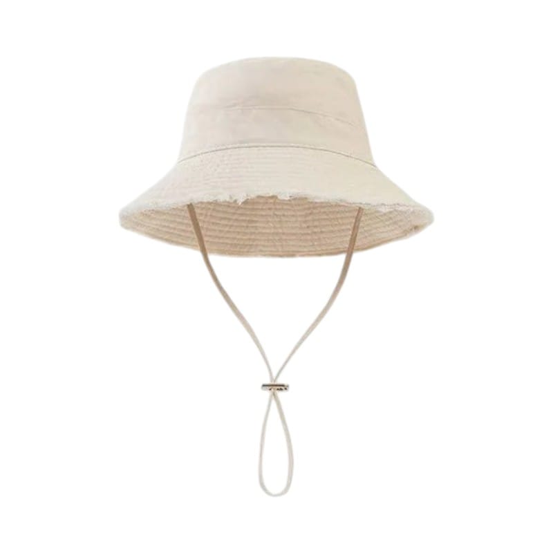 Le Comptoir du Chapeau Beige / 56-58 cm Bob Pêcheur Femme Coréen Grand Bord