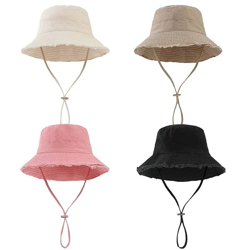Le Comptoir du Chapeau Bob Pêcheur Femme Coréen Grand Bord
